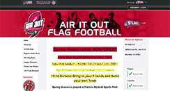 Desktop Screenshot of airitoutfootball.com