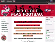Tablet Screenshot of airitoutfootball.com